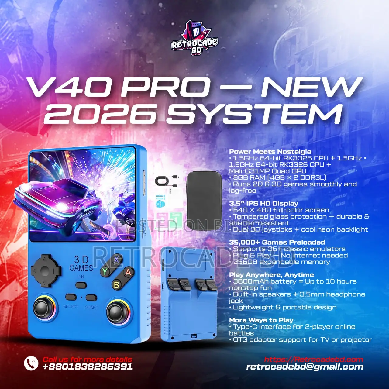 Handheld Retro Gaming Consoles 2026 Model