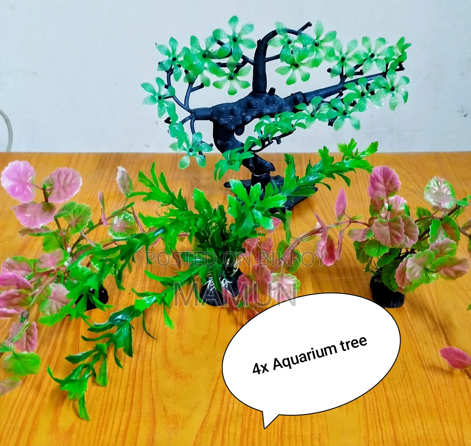 Aquarium (with wooden stand)