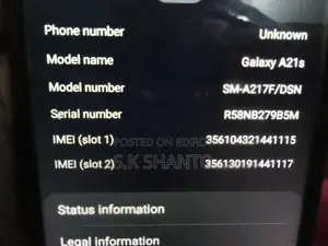 Samsung Galaxy A21s (Used)