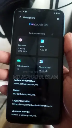 Vivo Y20 (Used)