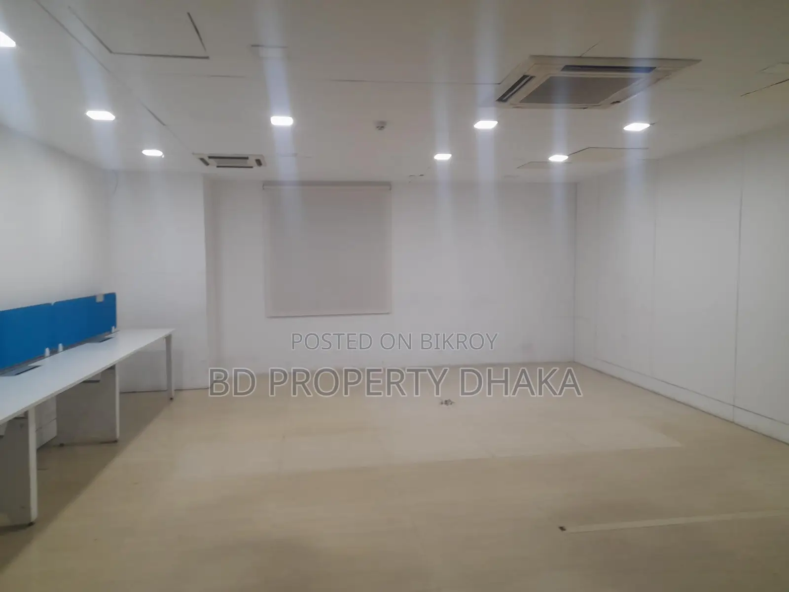 6067 Sqft Semi-Furnished Open Commercial Space for Rent in Gulshan Avenue