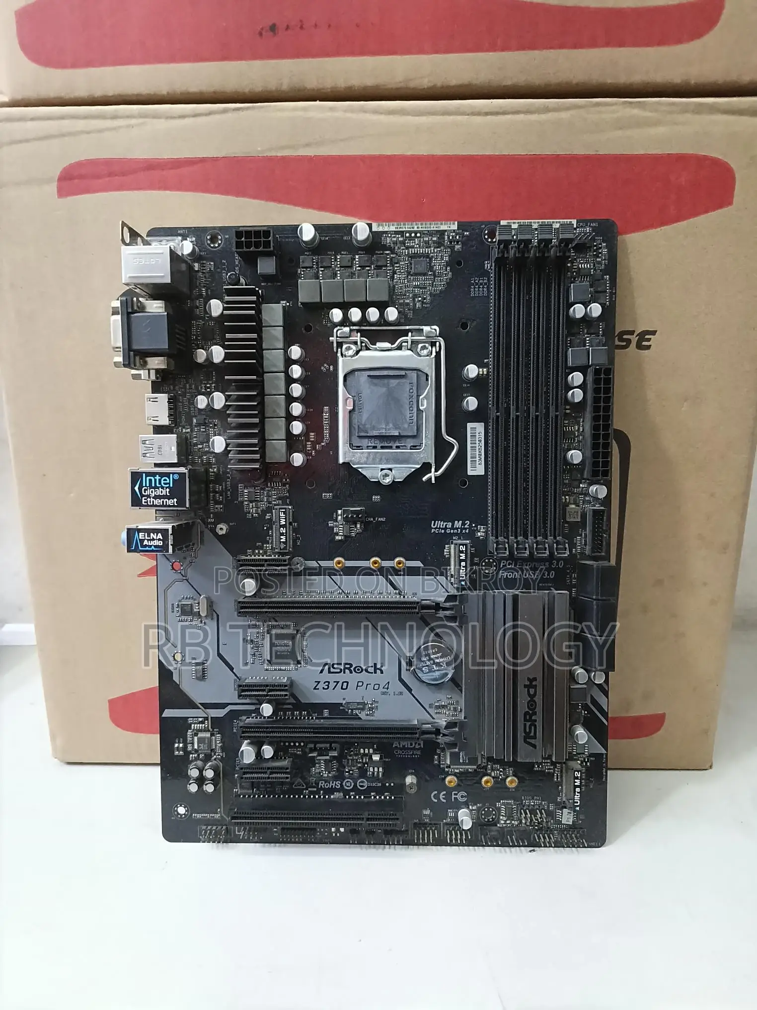 Z370 Asrock Motherboard 8th & 9th Gen