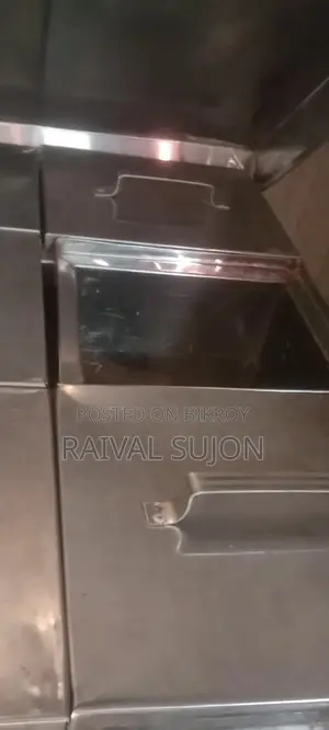 Stainless Steel Jhal Muri Cart