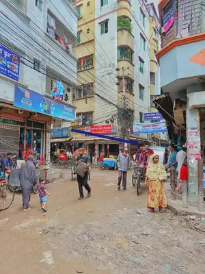 Land share flat in a prime location in Badda