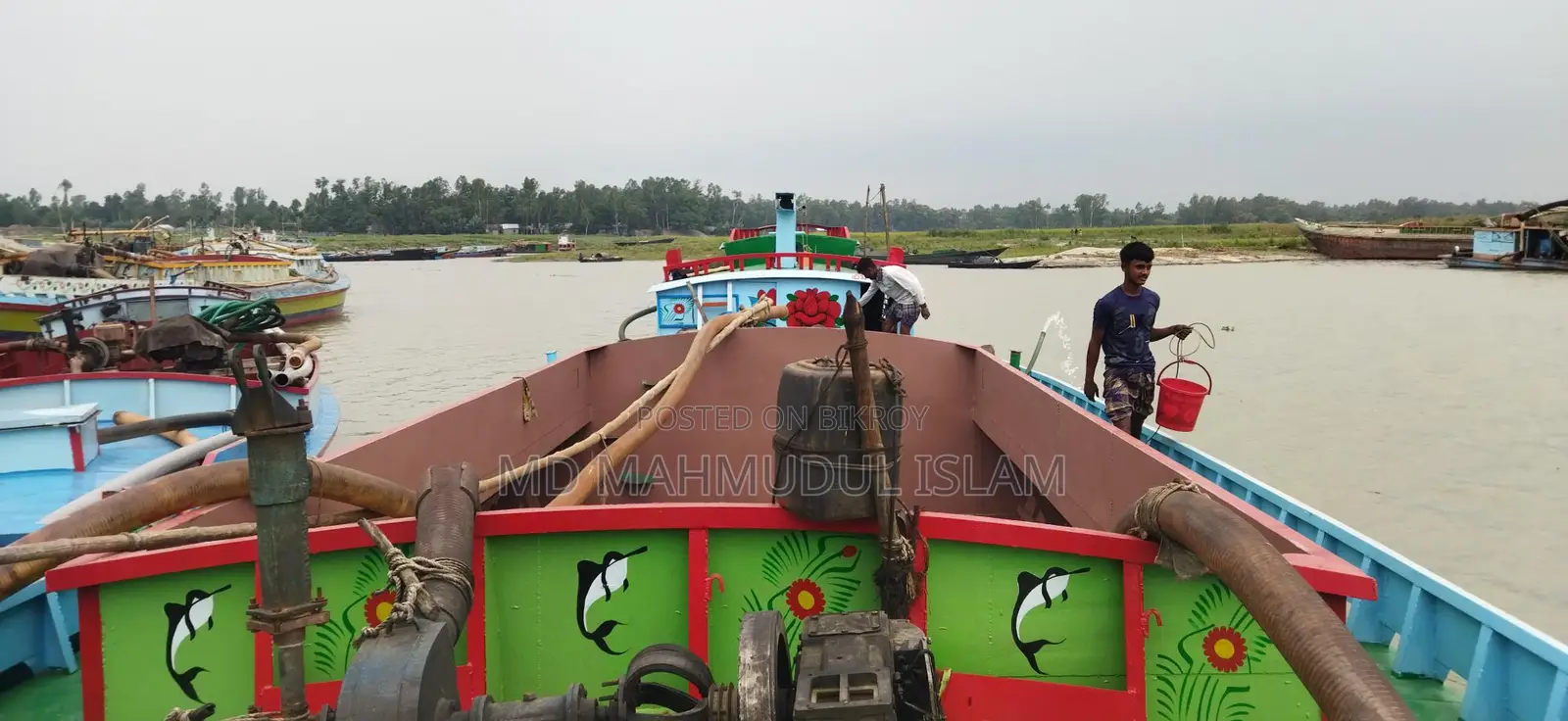 2500 Cft Bulkhead Boat for Sale
