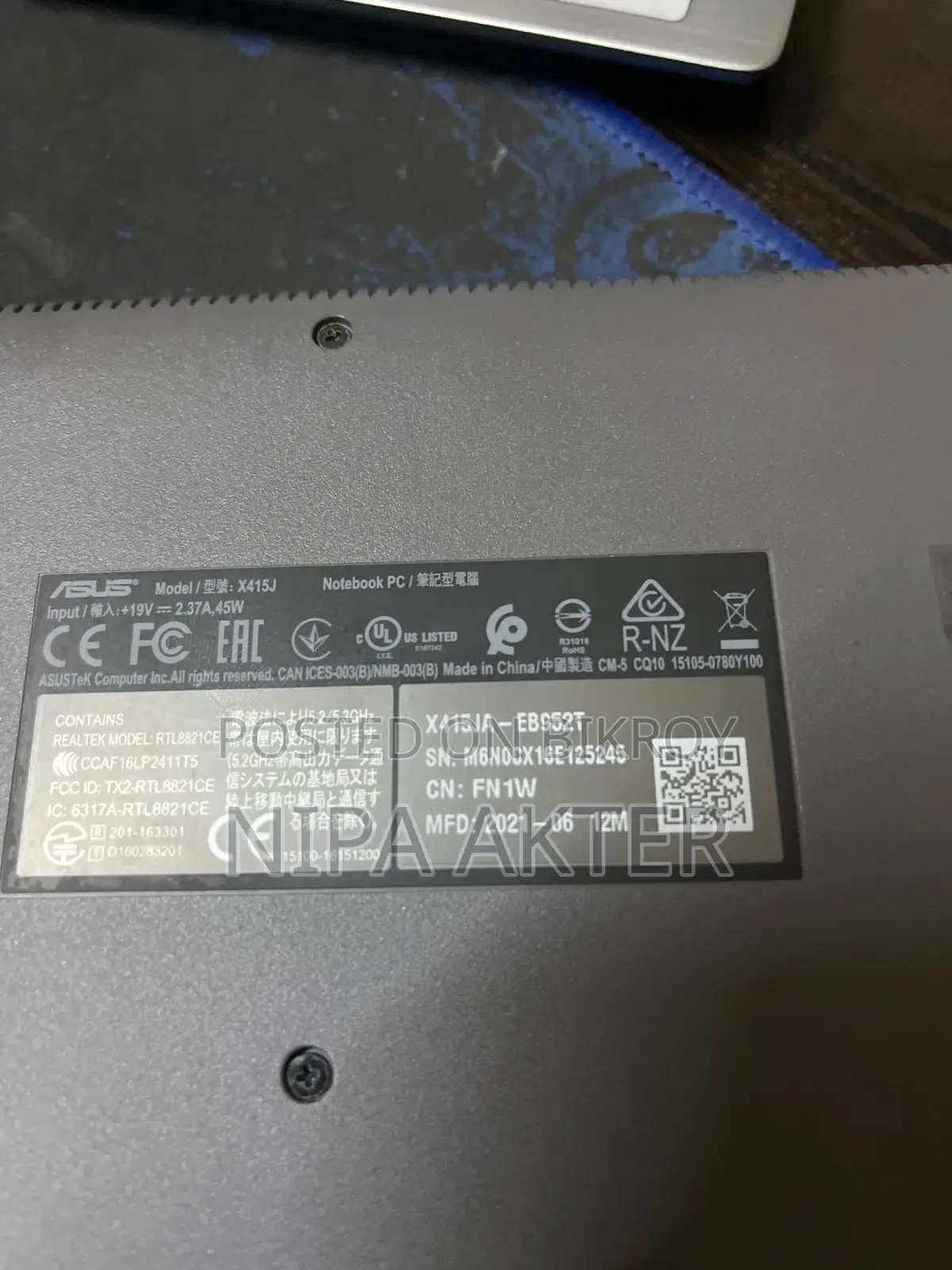 ASUS Vivobook X415JA