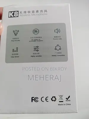 K8 Wireless Microphone for Sale - Fresh Condition