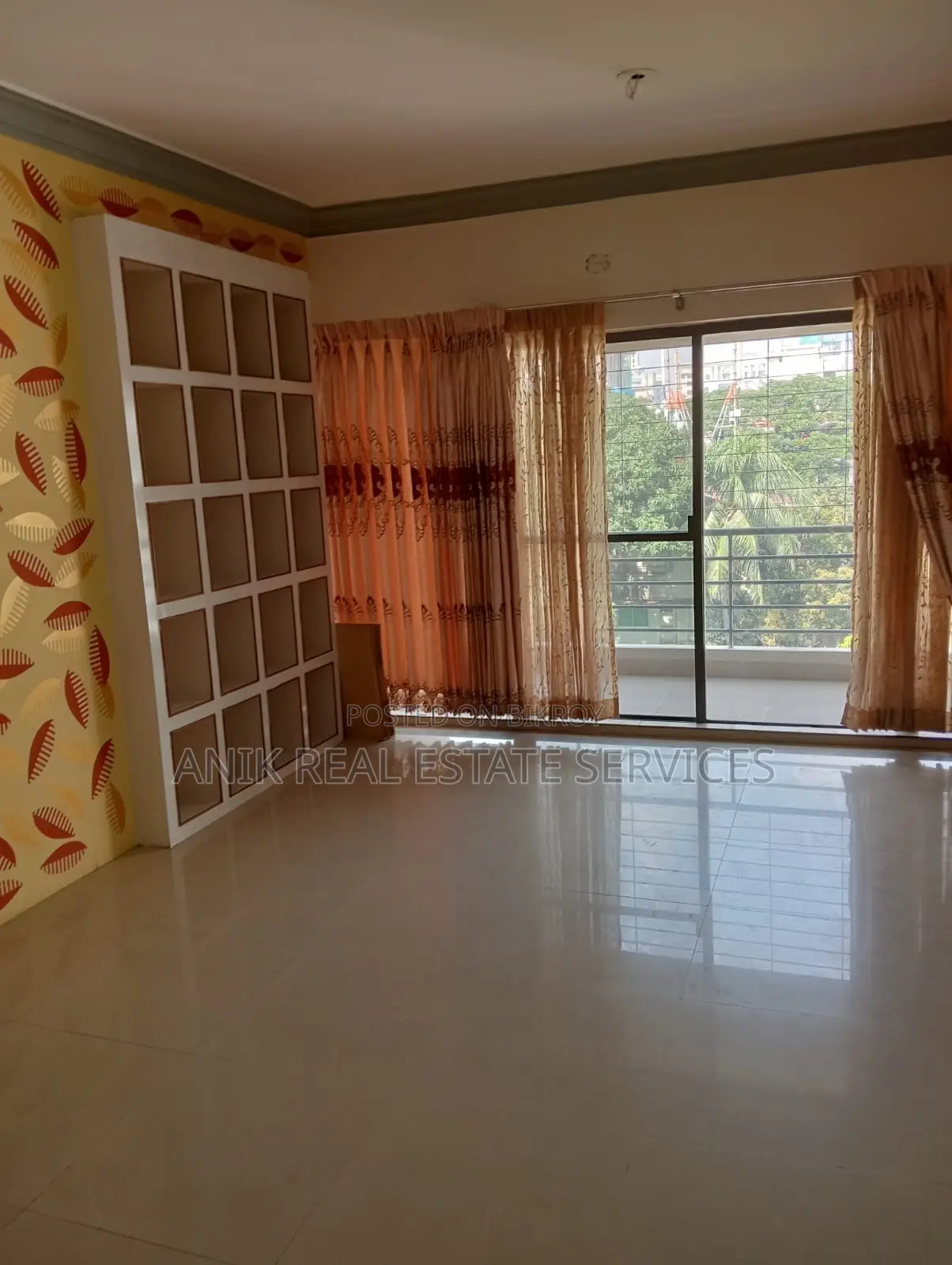 Wonderful 3 Bedroom Un Farnised Flat Rent At Gulshan 1