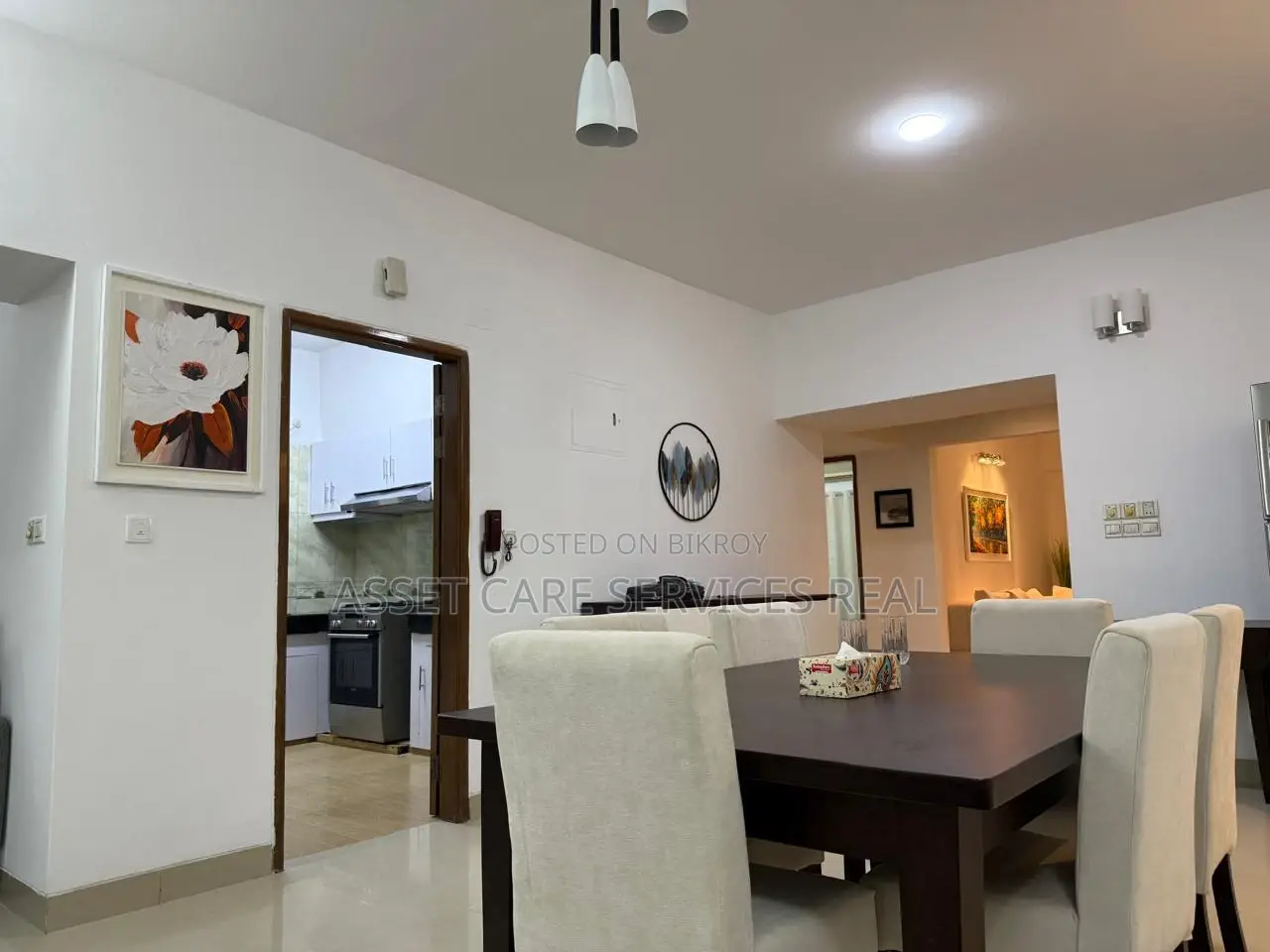 Fully Furnished Flat Rent @ North Gulshan.