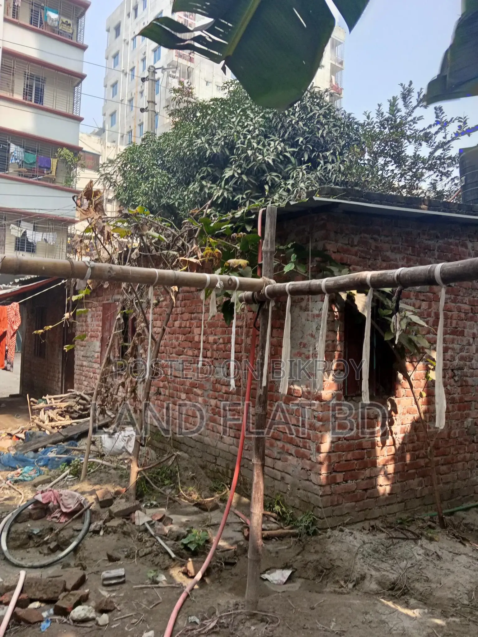 2.25 Katha land with boundary wall for sale