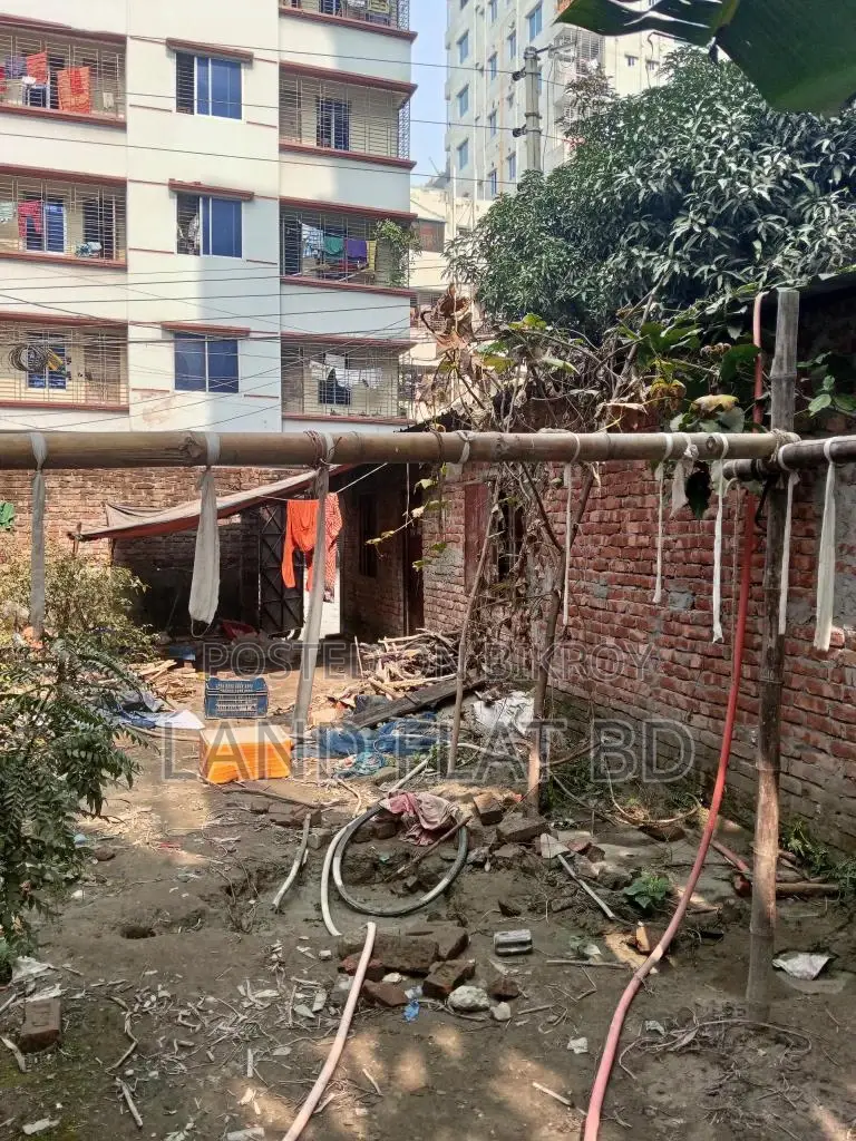 2.25 Katha land with boundary wall for sale