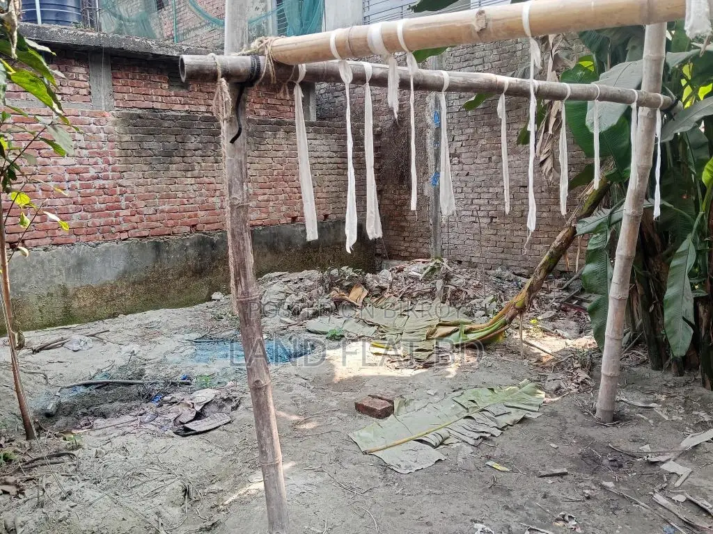 2.25 Katha land with boundary wall for sale