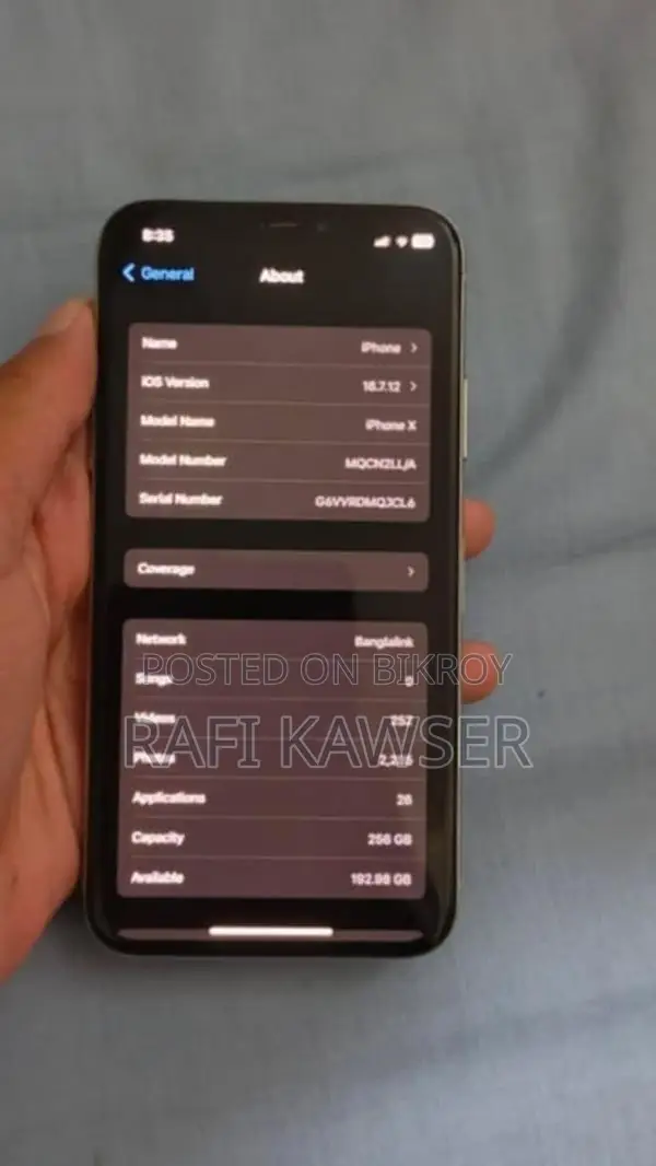 Apple iPhone X (Used)