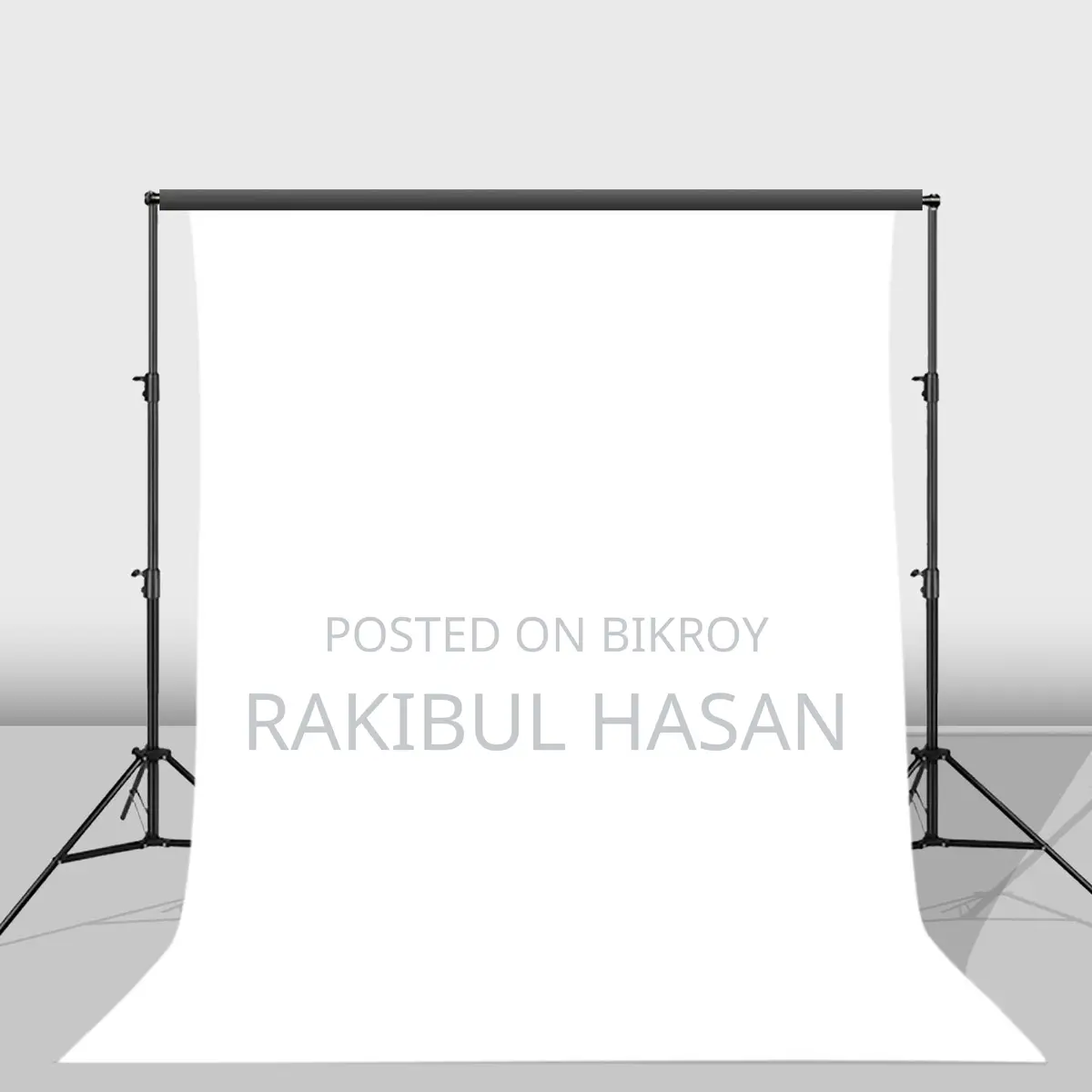 Backdrop Black/white Simpex 8×12 Feet Fabric