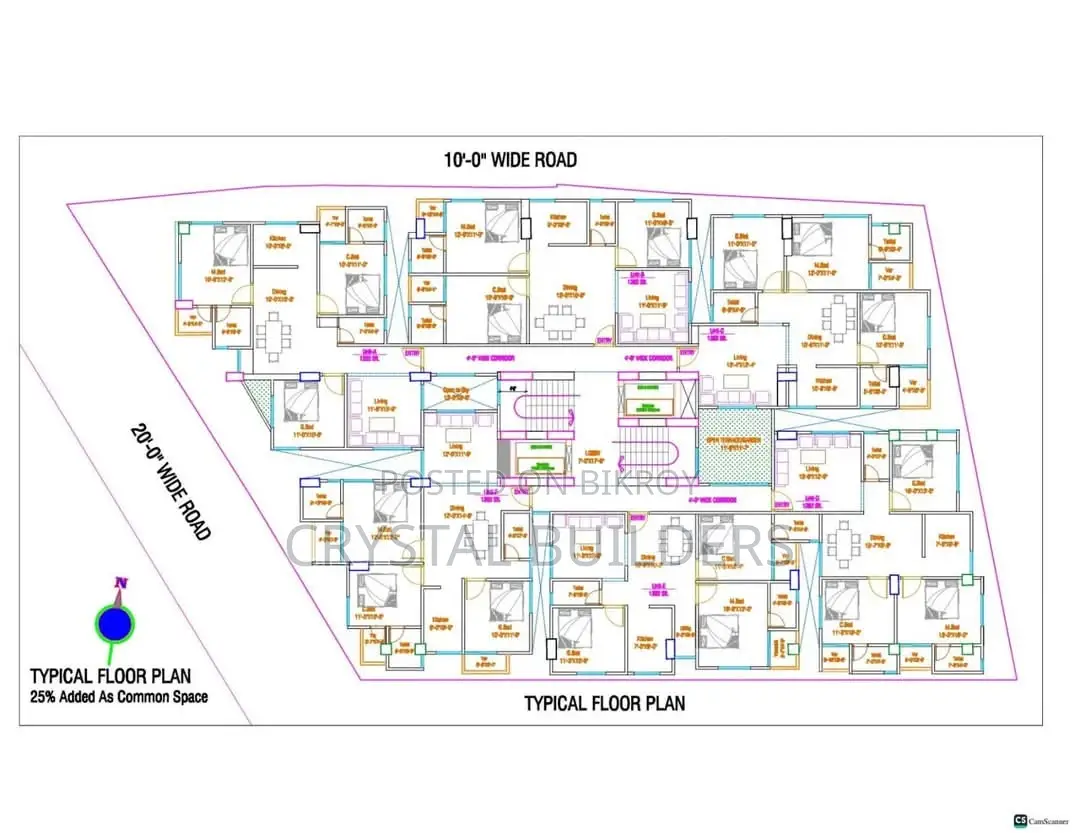 Swapno Bilash Project, building will be G+9.