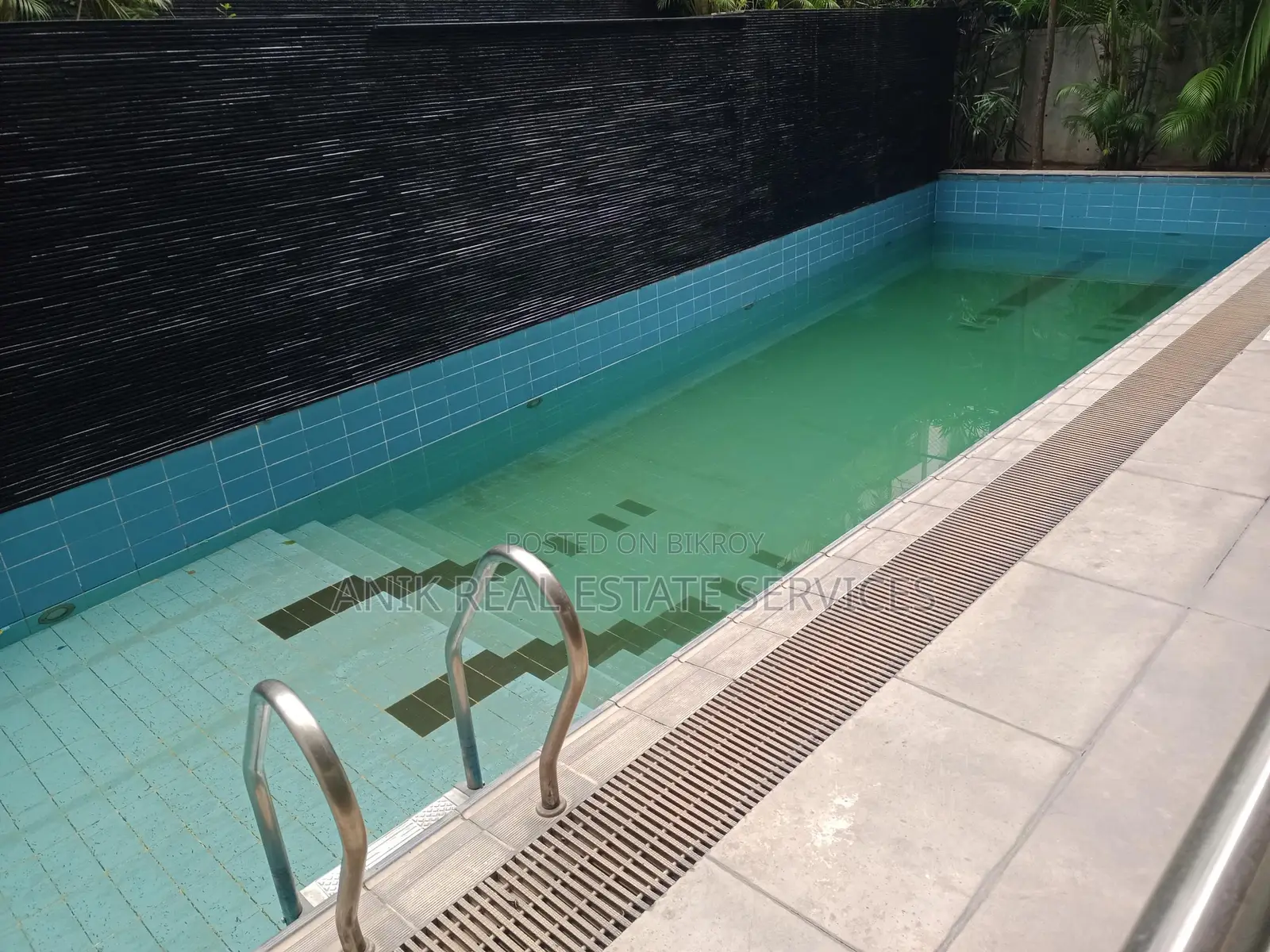 New Modern Swmming Pool Gym Un Farnised Flat Rent At Gulshan 1