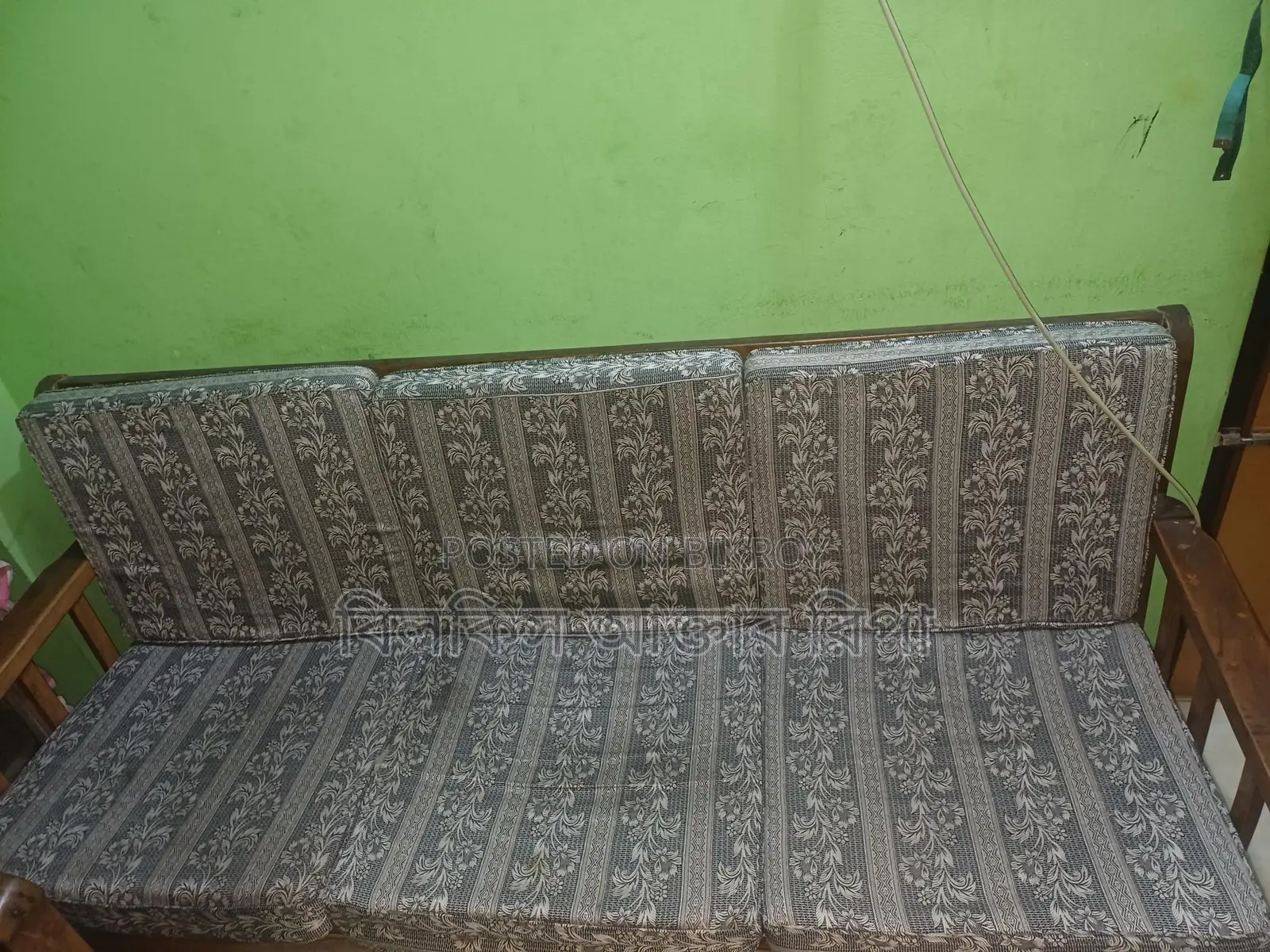 Original Teak Wood Sofa