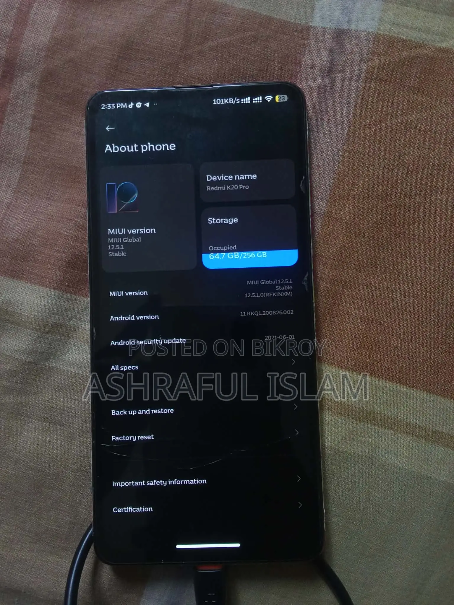 Xiaomi Redmi Pro 256 GB Red