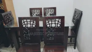 নতুন ডাইনিং সেট ৬ চেয়ার এম # ৫৬