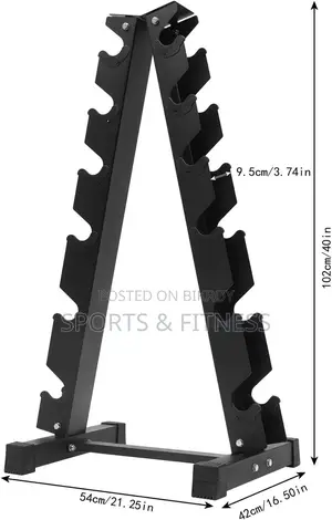 Tower Dumbbell Storage Rack 6 Pairs