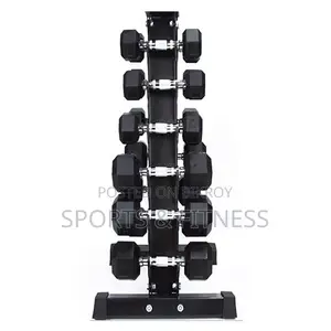 Tower Dumbbell Storage Rack 6 Pairs