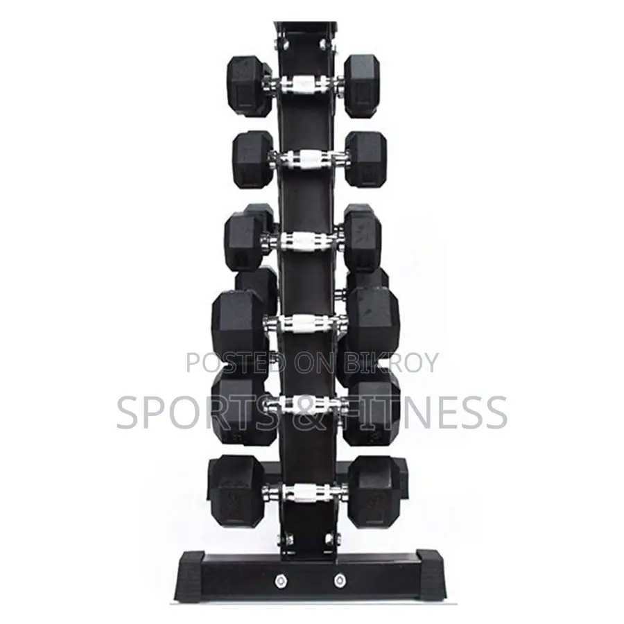 Tower Dumbbell Storage Rack 6 Pairs