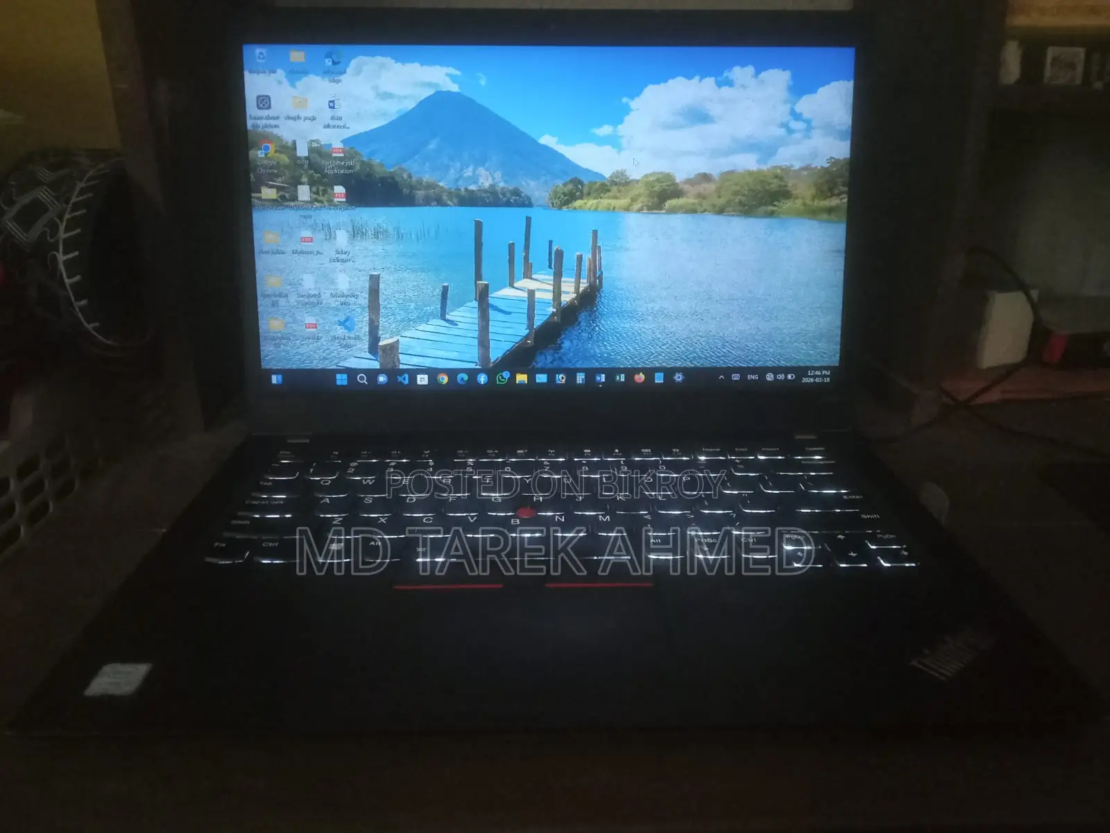 Lenevo Thinkpad Core i5, 8Gen. 8/256 GB SSD. Full fresh Condition.