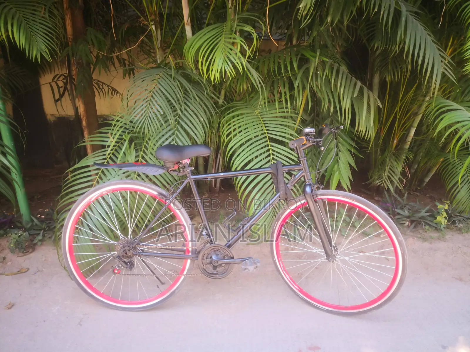 The bicycle is in great running condition