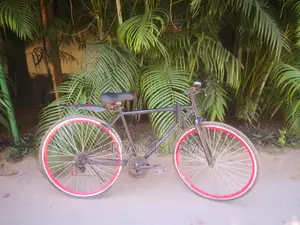 The bicycle is in great running condition