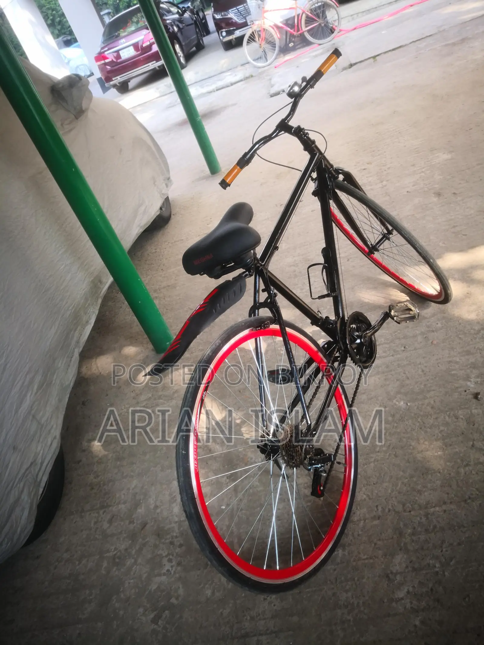 The bicycle is in great running condition