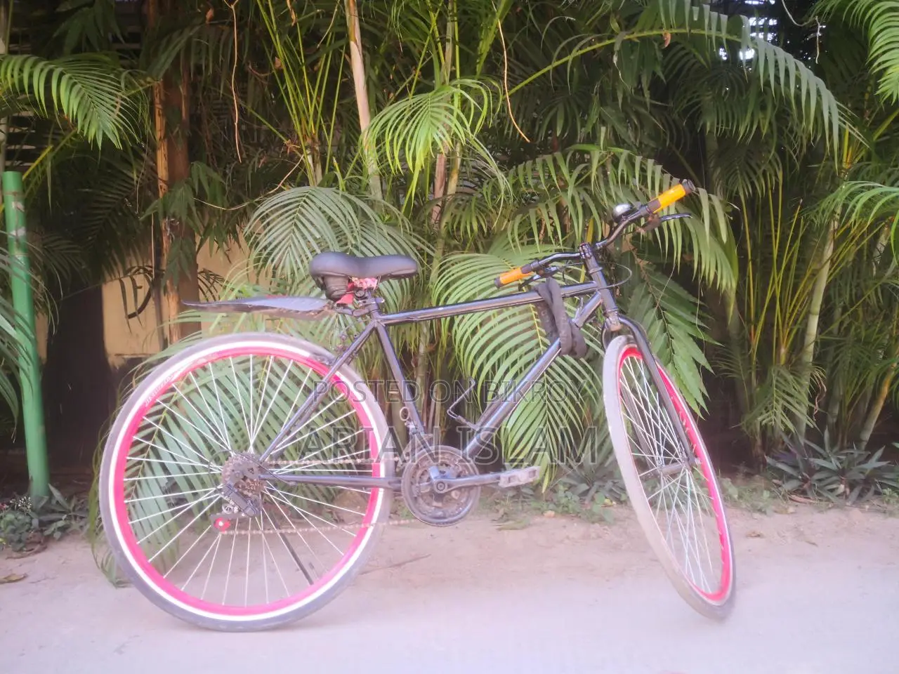 The bicycle is in great running condition