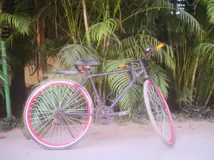 The bicycle is in great running condition