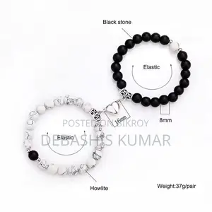 Magnetic Couple Bracelet