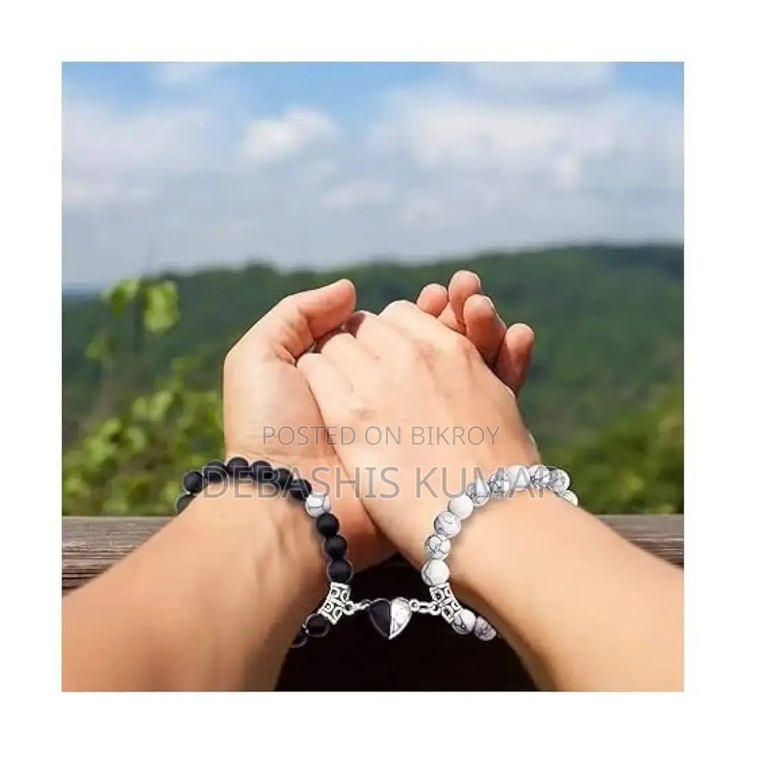 Magnetic Couple Bracelet