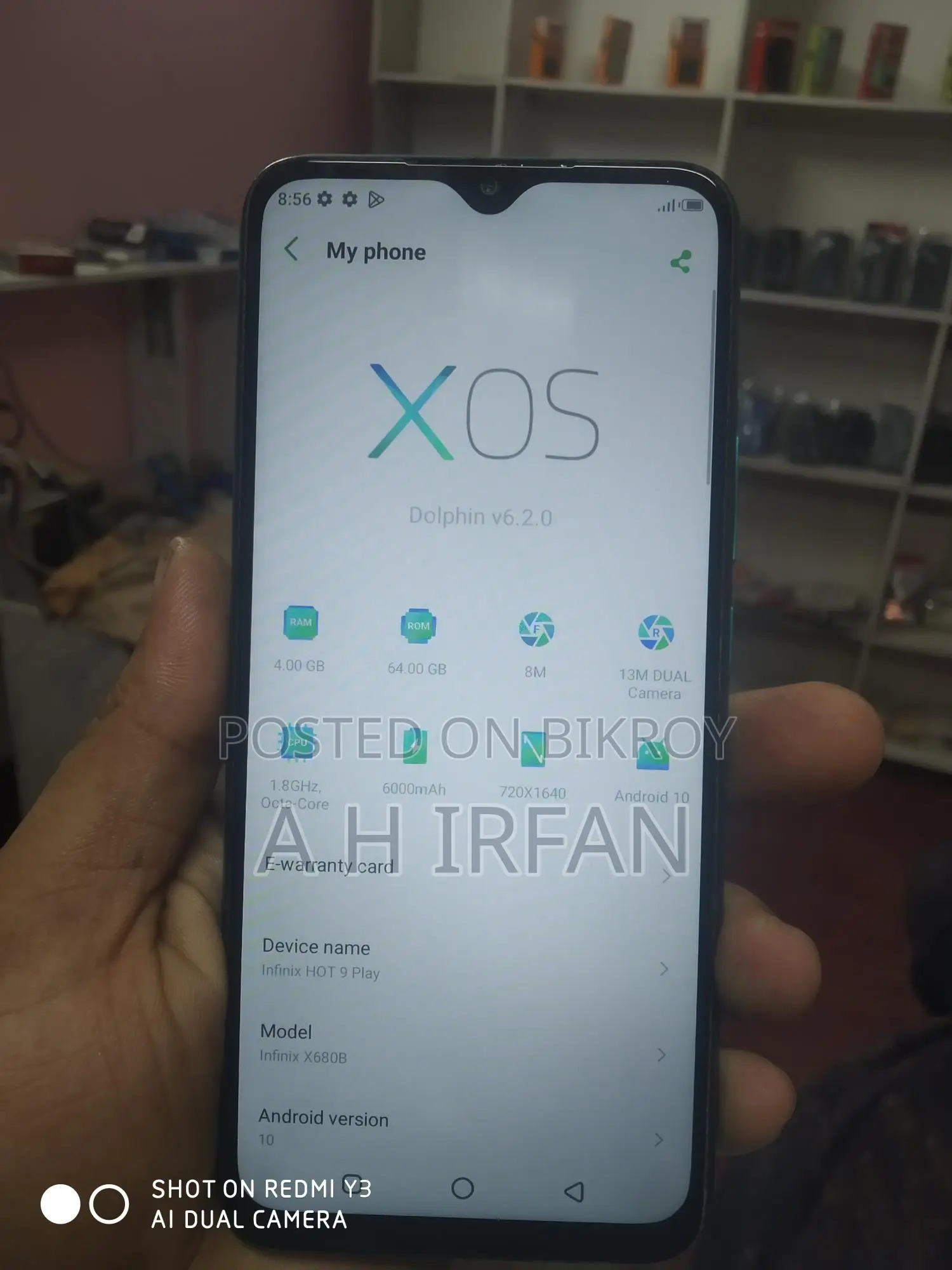Infinix Hot 9 Play . (Used)