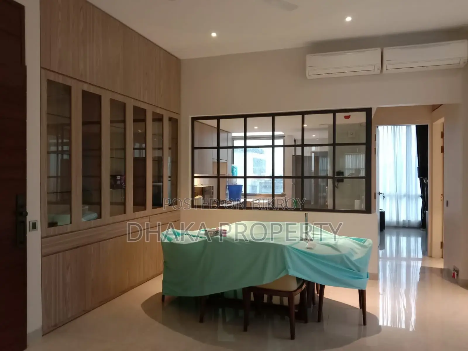 Gym Swimming Pool Luxury Flat Rent At Gulshan Model Town (3Bed2250SqFt.)