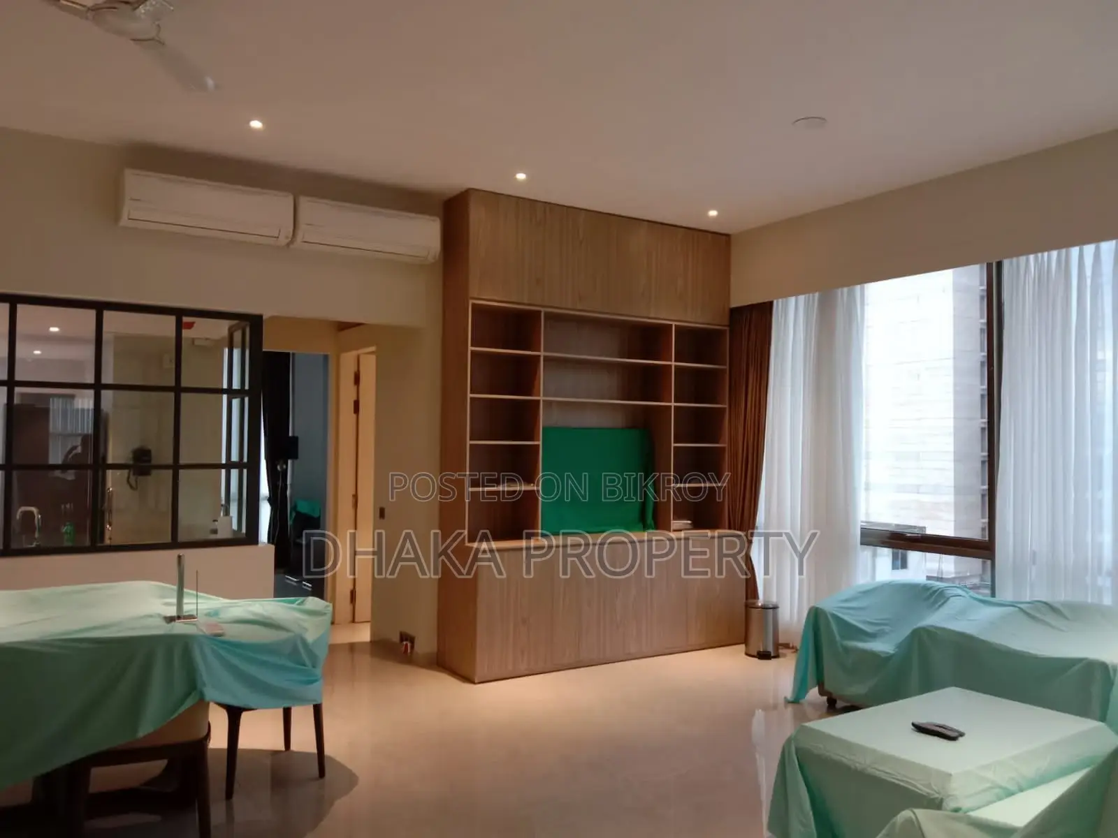 Gym Swimming Pool Luxury Flat Rent At Gulshan Model Town (3Bed2250SqFt.)