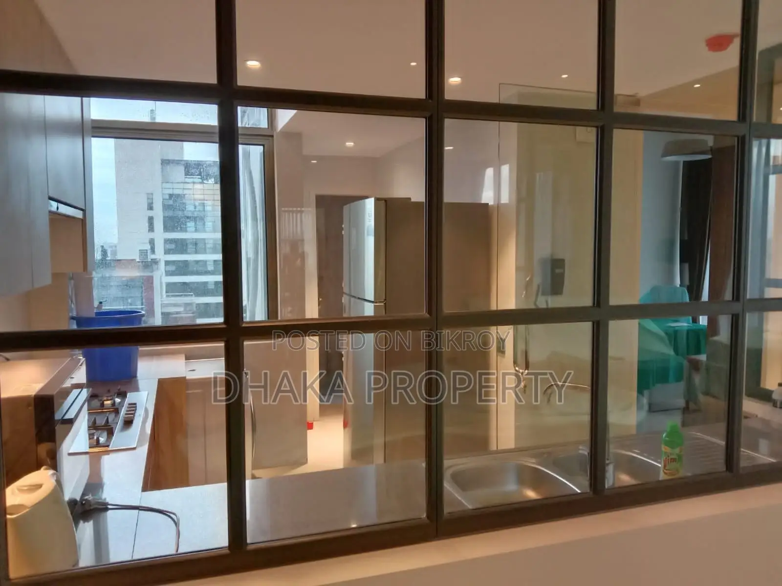 Gym Swimming Pool Luxury Flat Rent At Gulshan Model Town (3Bed2250SqFt.)