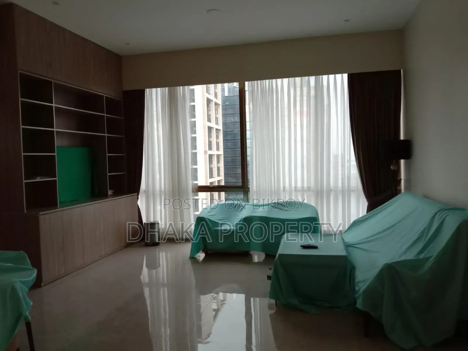 Gym Swimming Pool Luxury Flat Rent At Gulshan Model Town (3Bed2250SqFt.)