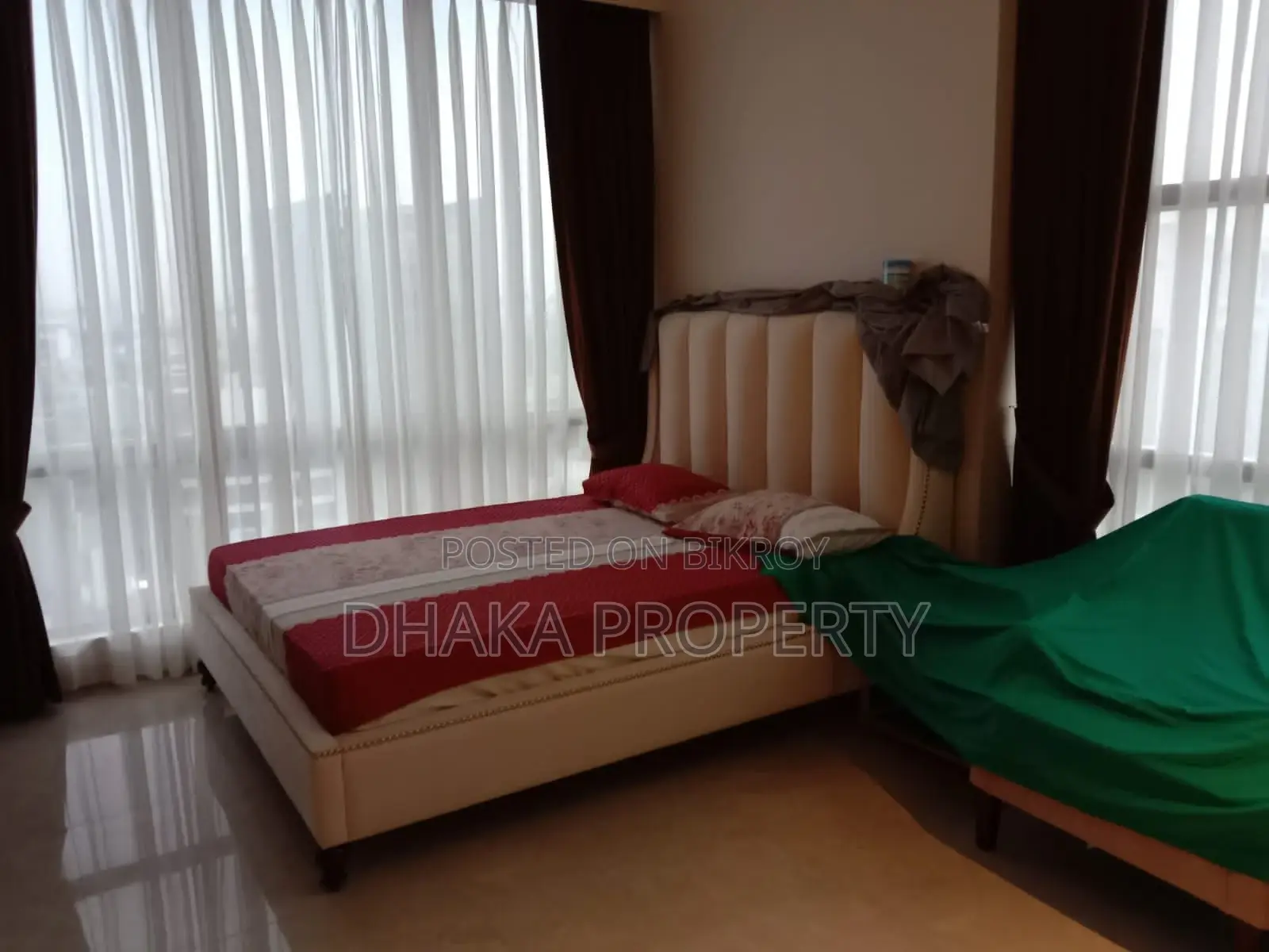 Gym Swimming Pool Luxury Flat Rent At Gulshan Model Town (3Bed2250SqFt.)