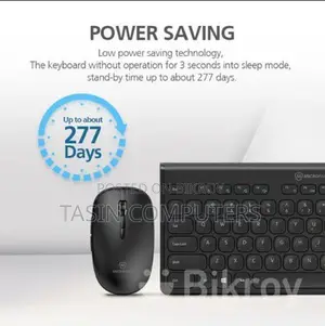 MICROPACK KM-228W স্লিম ওয়্যারলেস মাউস এবং কিবোর্ড কম্বো