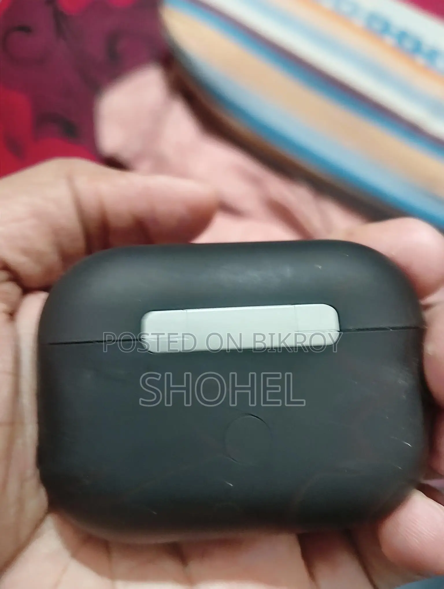 এয়ারবাডস ২য় জেনারেশন ১০০% এএনসি কালো রঙ