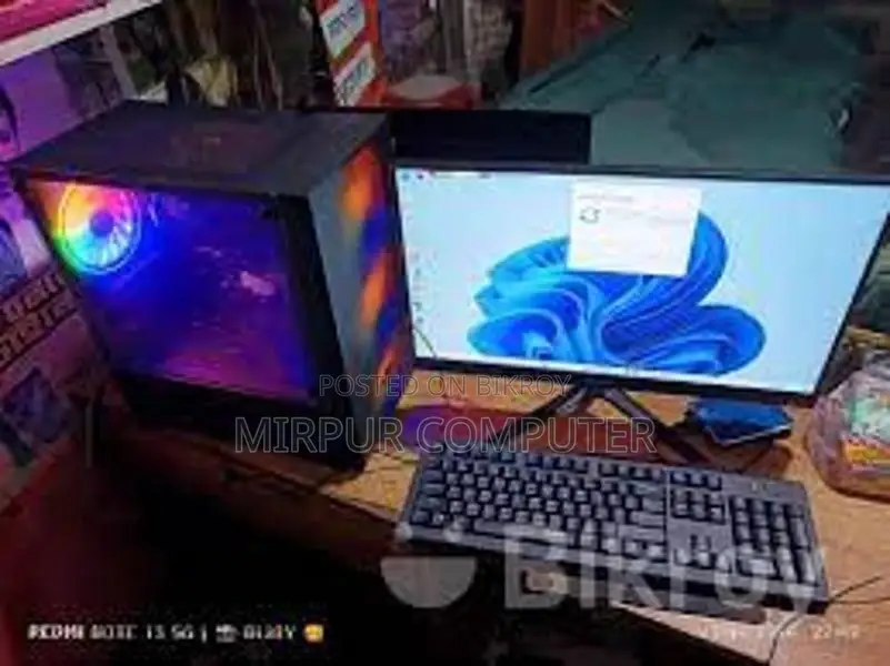 মনিটর বর্ডারলে 22'' LED/ COR I7/ 3 GEN/ RAM 8GB/ DDR