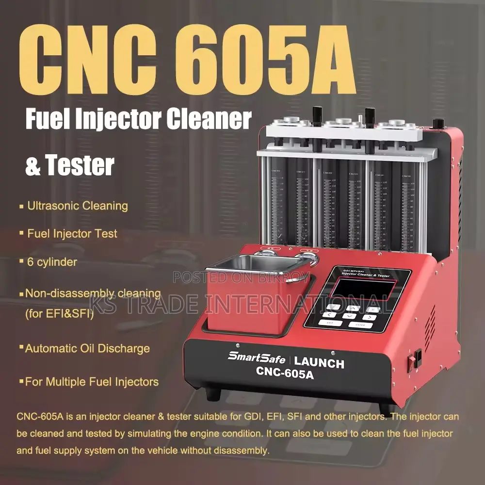CNC-605A Injector Cleaner & Tester