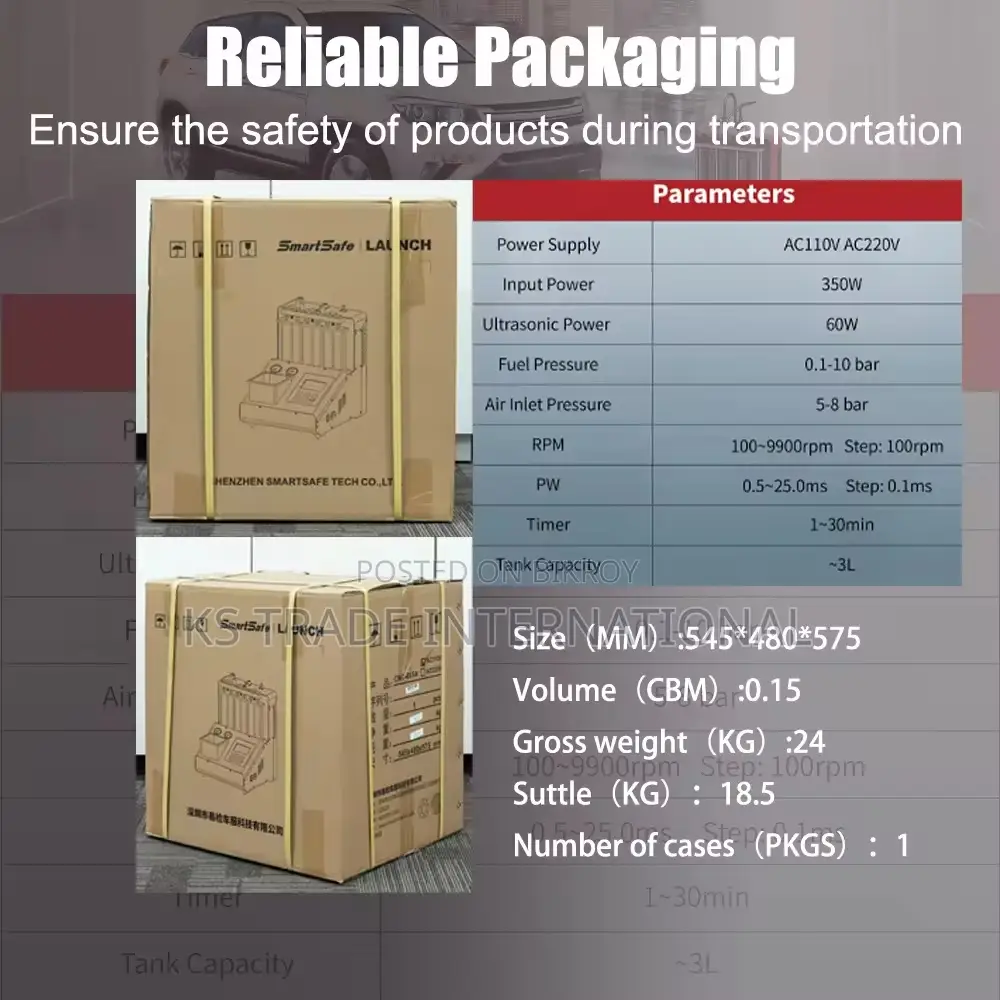 CNC-605A Injector Cleaner & Tester