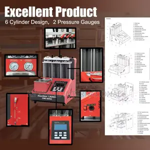 CNC-605A Injector Cleaner & Tester