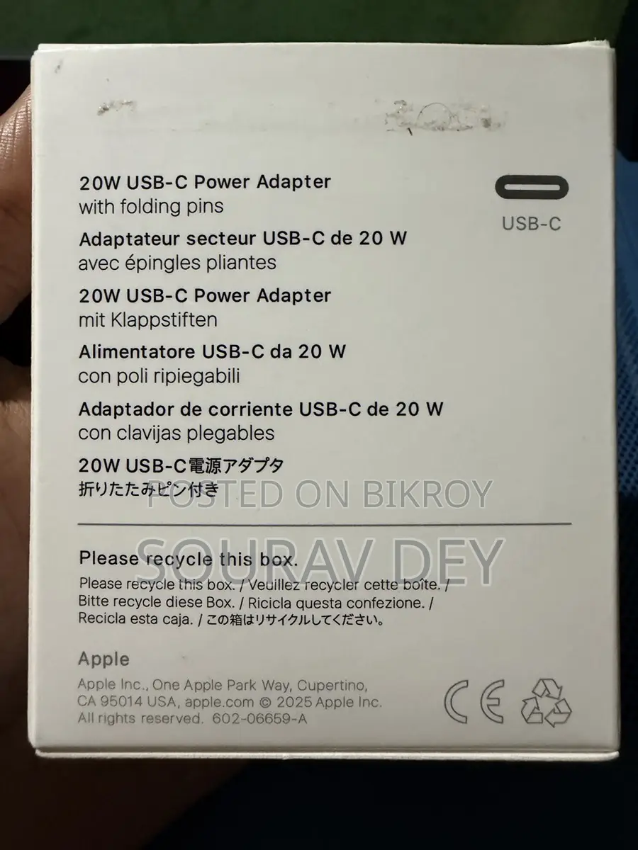 Apple 20w Adapter