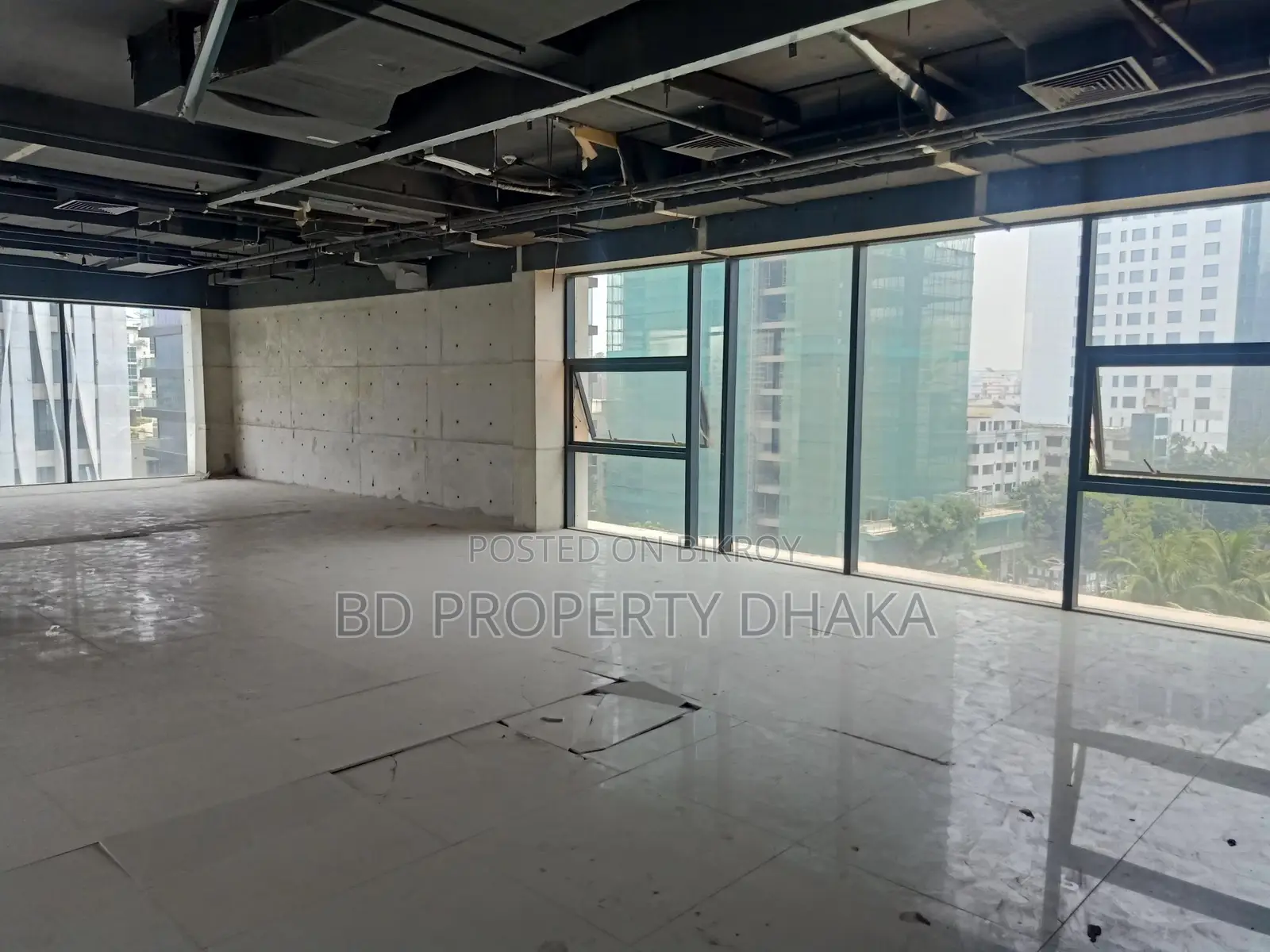 3020 Sqft Open Commercial Space Rent In Gulshan Avenue