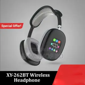 Xy-262bt Wireless Headphone with Smart Digital Display
