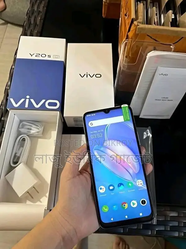 Vivo Y20 ফুল বক্স নতুন (ব্র্যান্ড নিউ)